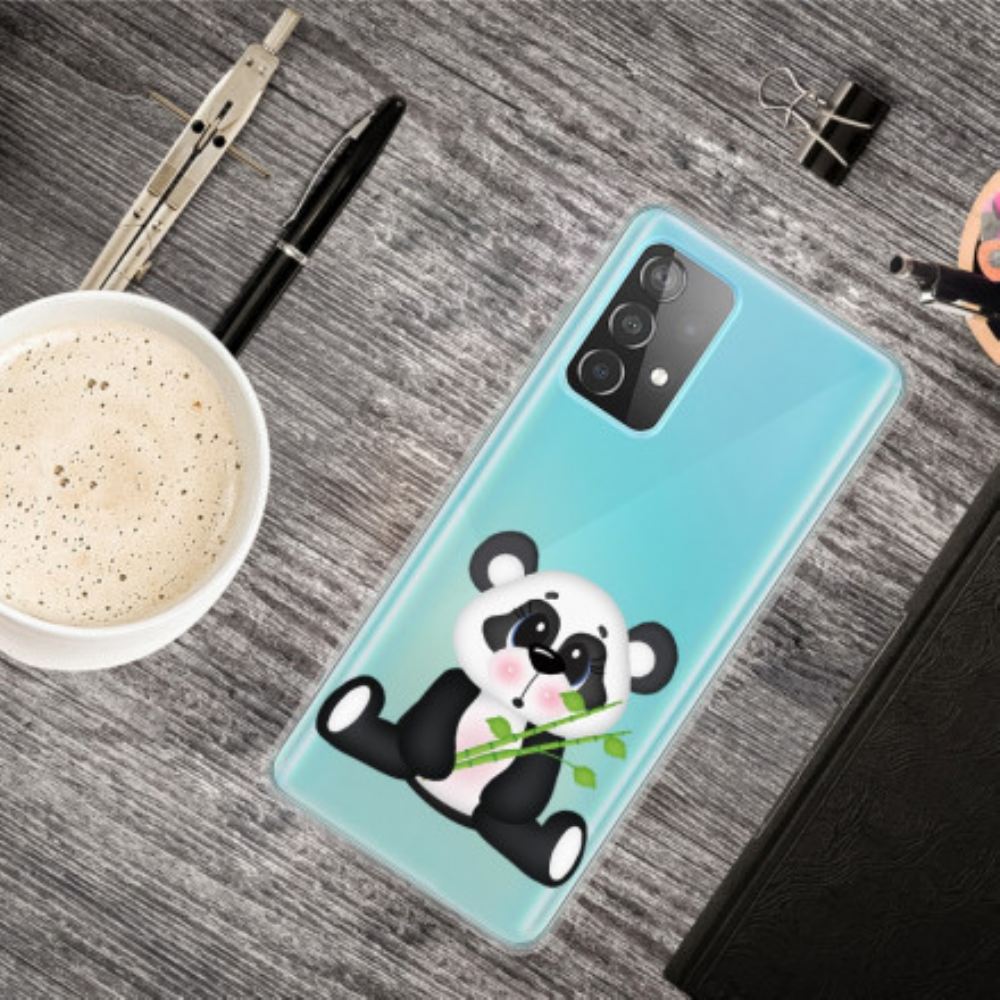 Kryt Na Samsung Galaxy A32 5G Transparentní Smutná Panda