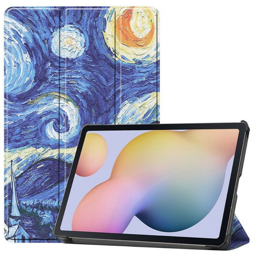 Kryty Na Mobil Na Samsung Galaxy Tab S8 / Tab S7 Držák Na Pero Starry Night