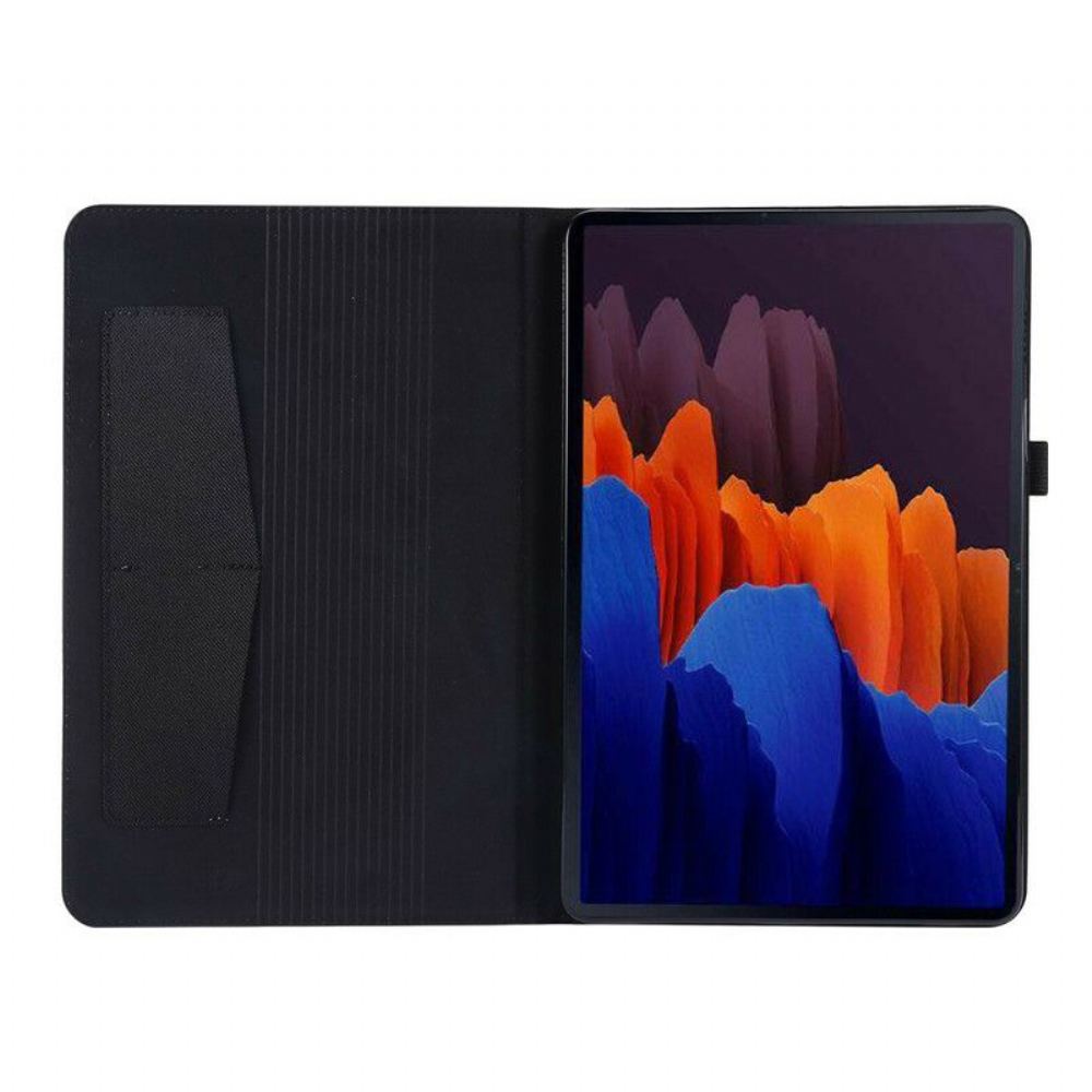 Pouzdra Na Samsung Galaxy Tab S8 / Tab S7 Prémiová Tkanina