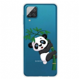 Kryt Na Samsung Galaxy M12 / A12 Bezešvé Panda Na Bambusu