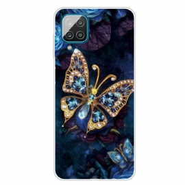 Kryt Na Samsung Galaxy M12 / A12 Butterfly Luxus