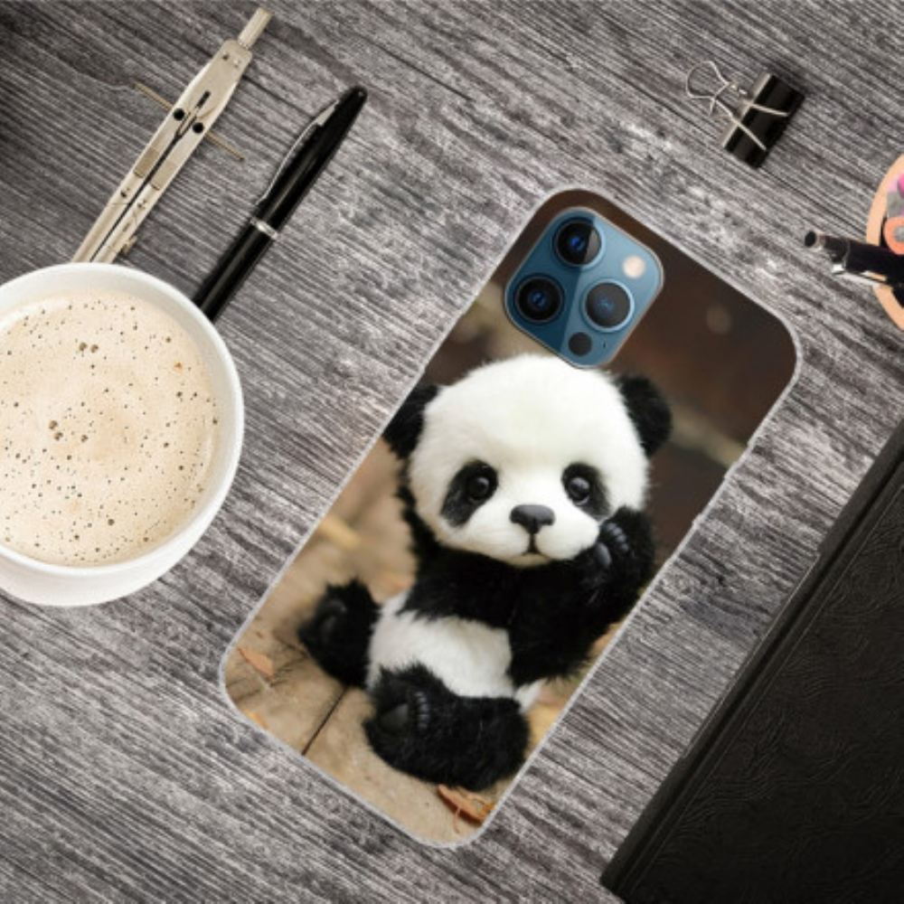 Kryt Na iPhone 12 / 12 Pro Flexibilní Panda