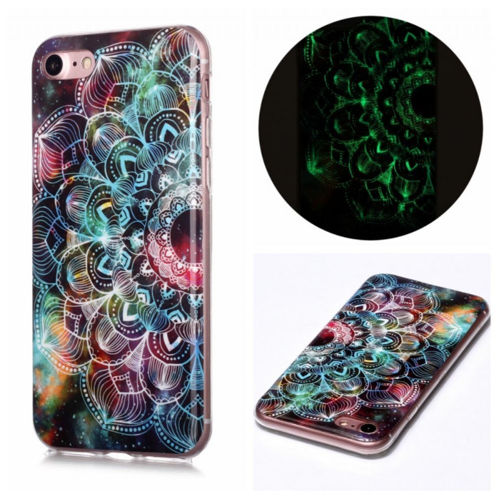 Kryt Na iPhone SE 3 / SE 2 / 8 / 7 Fluorescenční Mandala