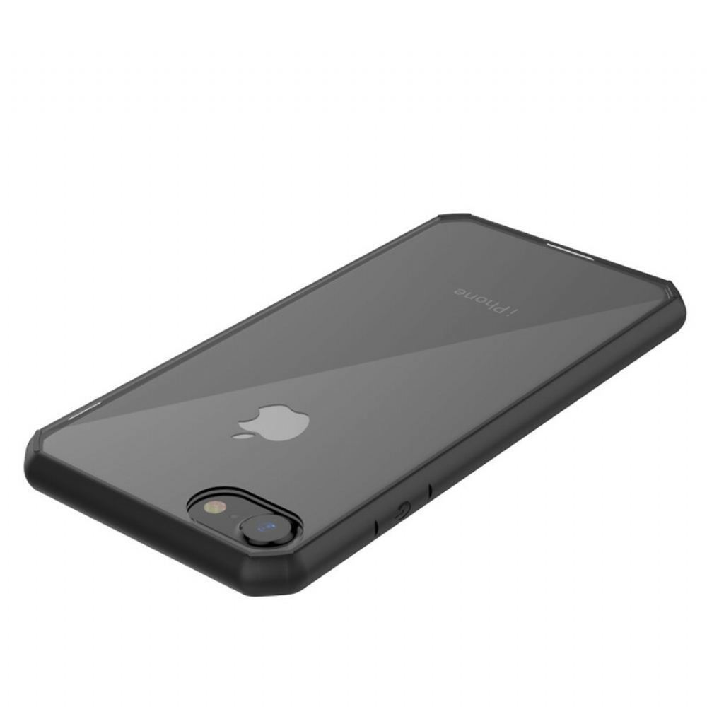 Kryt Na iPhone SE 3 / SE 2 / 8 / 7 Průhledné Barevné Okraje