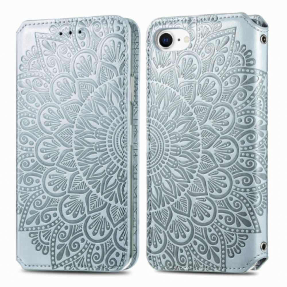 Kryty Na Mobil Na iPhone SE 3 / SE 2 / 8 / 7 Flipové Pouzdro Mandala