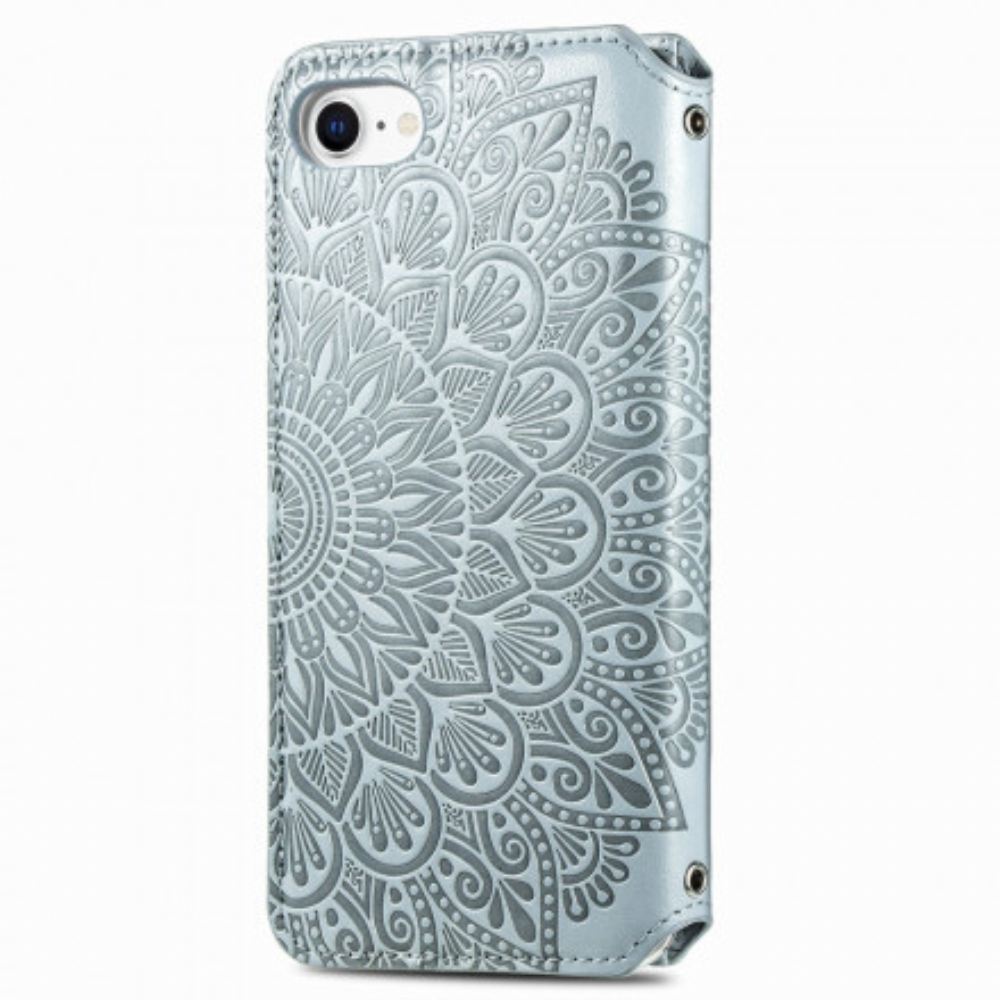 Kryty Na Mobil Na iPhone SE 3 / SE 2 / 8 / 7 Flipové Pouzdro Mandala