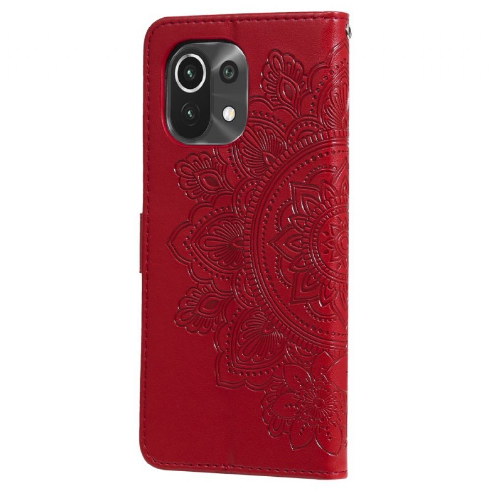 Kožené Pouzdro Na Xiaomi Mi 11 5G Mandala