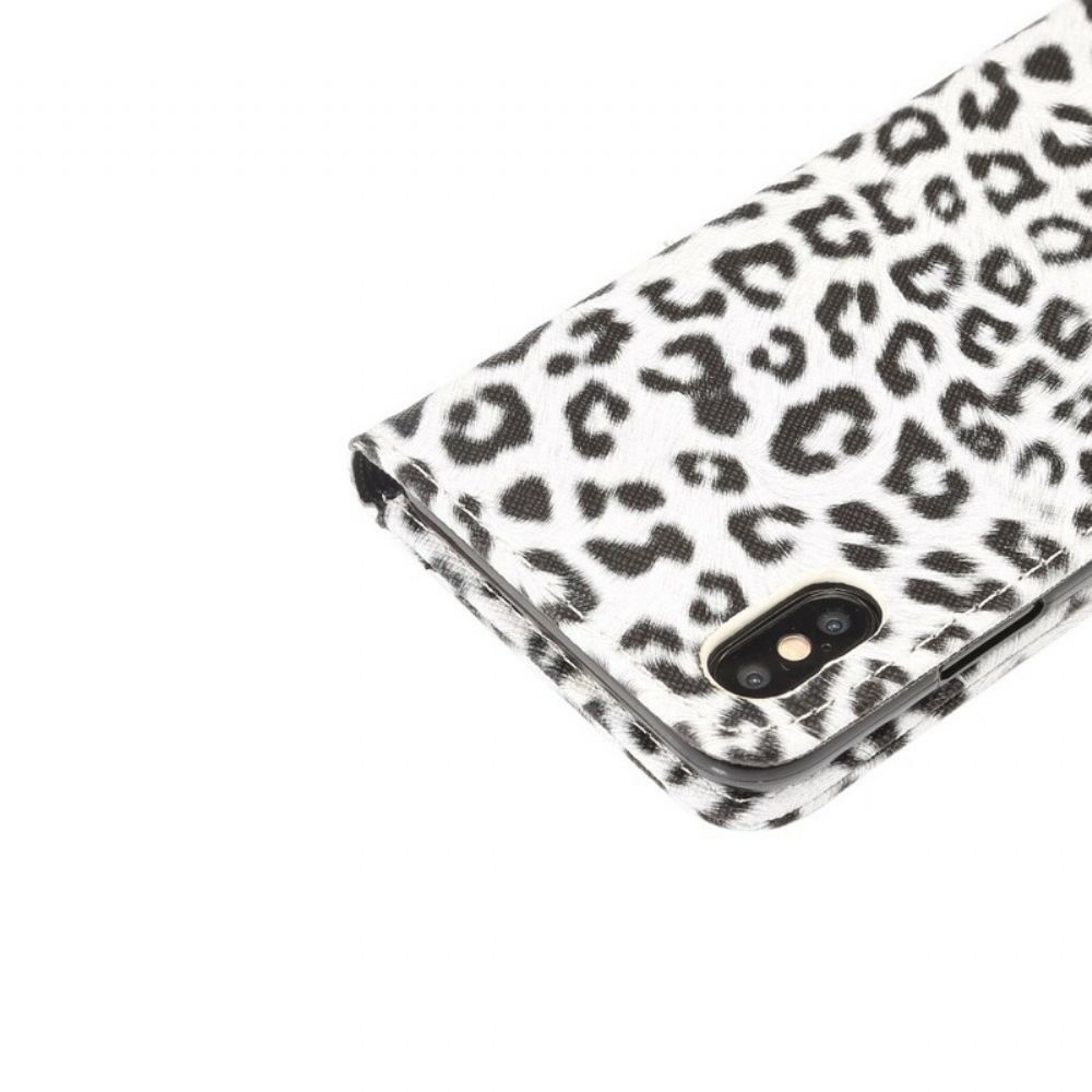 Flipové Pouzdro Na iPhone XR Leopard