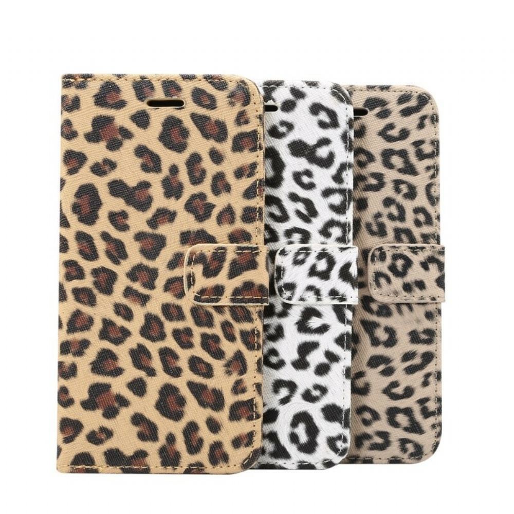 Flipové Pouzdro Na iPhone XR Leopard