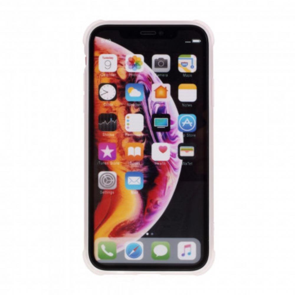 Kryt Na iPhone XR Návrh Mramorové Geometrie