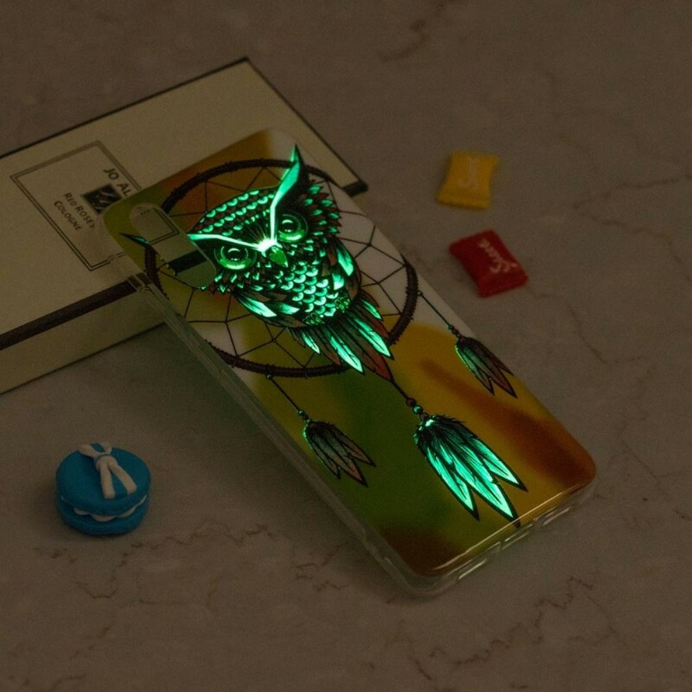 Kryty Na Mobil Na iPhone XR Fluorescenční Lapač Snů Sovy