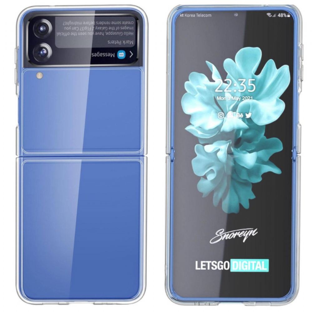 Kryt Na Samsung Galaxy Z Flip 4 Flipové Pouzdro Krystal