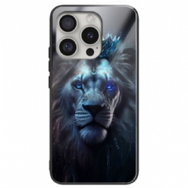 Kryt iPhone 16 Pro Max Tvrzené Sklo Blue Lion