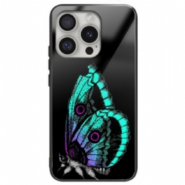 Kryt Na iPhone 16 Pro Max Tvrzené Sklo Green Butterfly