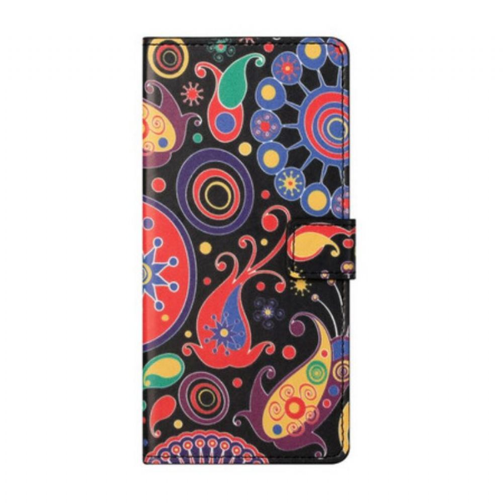 Flipové Pouzdro Na Xiaomi Redmi Note 10 5G Galaxy Design