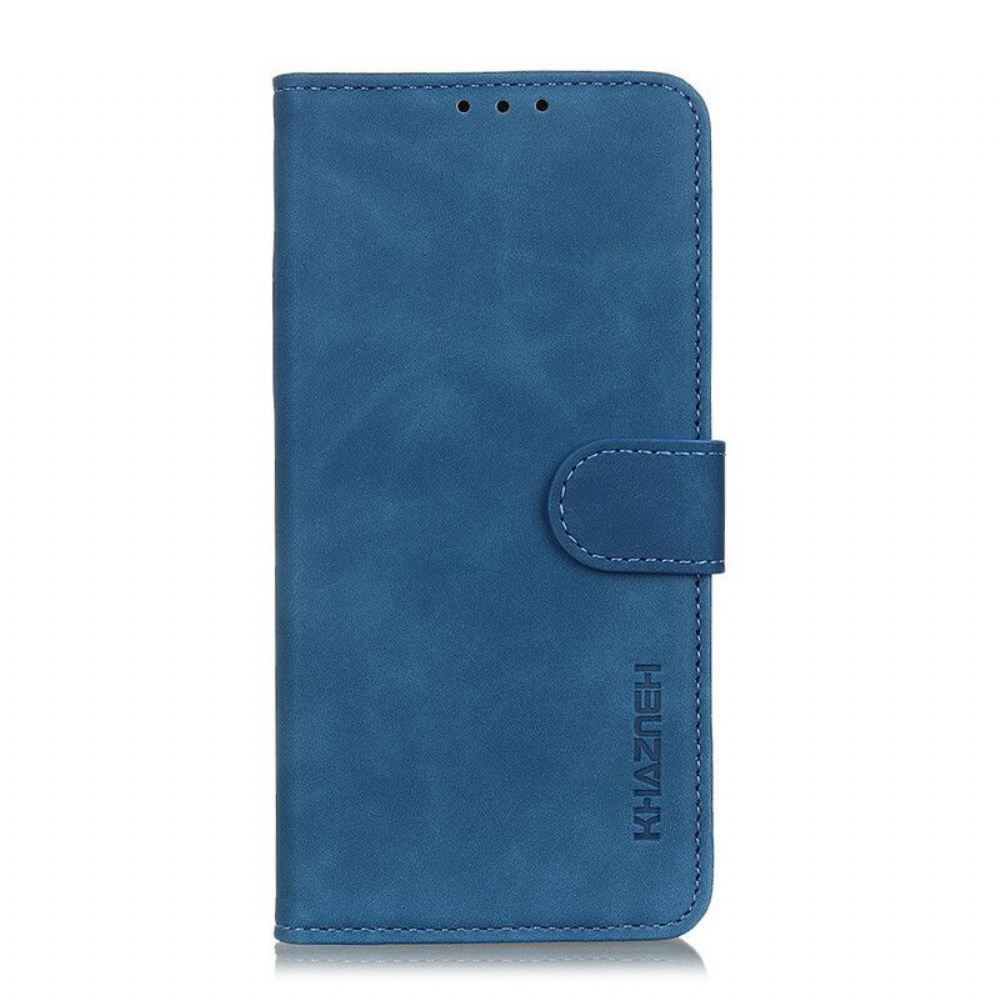 Flipové Pouzdro Na Xiaomi Redmi Note 10 5G Khazneh Leather Effect