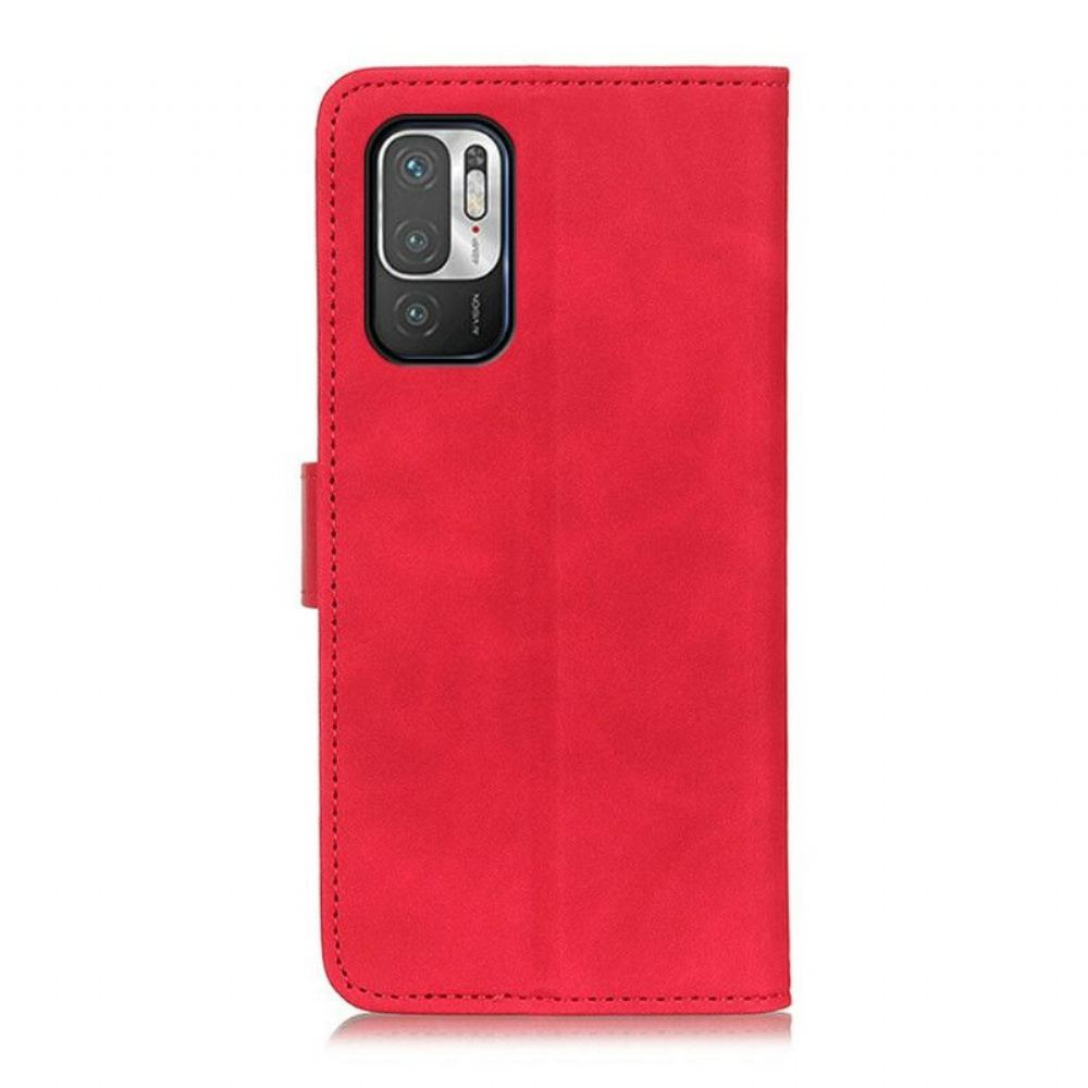 Flipové Pouzdro Na Xiaomi Redmi Note 10 5G Khazneh Leather Effect