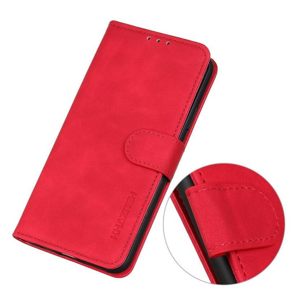 Flipové Pouzdro Na Xiaomi Redmi Note 10 5G Khazneh Leather Effect