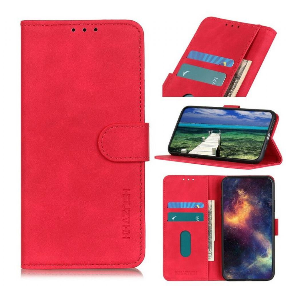 Flipové Pouzdro Na Xiaomi Redmi Note 10 5G Khazneh Leather Effect