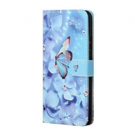 Flipové Pouzdro Na Xiaomi Redmi Note 10 5G Na Lana Tanga Butterflies