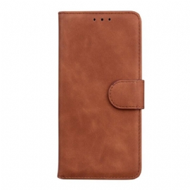 Flipové Pouzdro Na Xiaomi Redmi Note 10 5G Vintage Šití