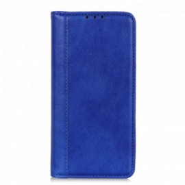 Kryty Na Mobil Na Xiaomi Redmi Note 10 5G Flipové Pouzdro Verze Litchi Split Leather