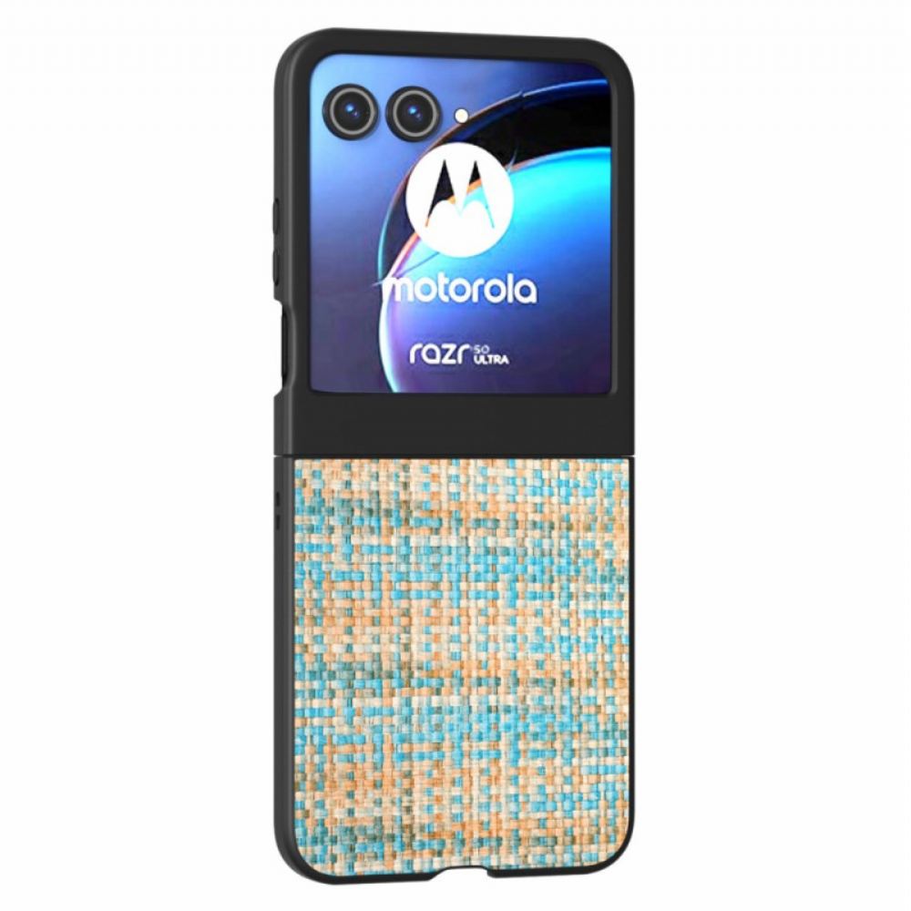 Kryt Na Motorola Razr 50 Kostkovaná Textura