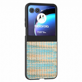 Kryt Na Motorola Razr 50 Kostkovaná Textura