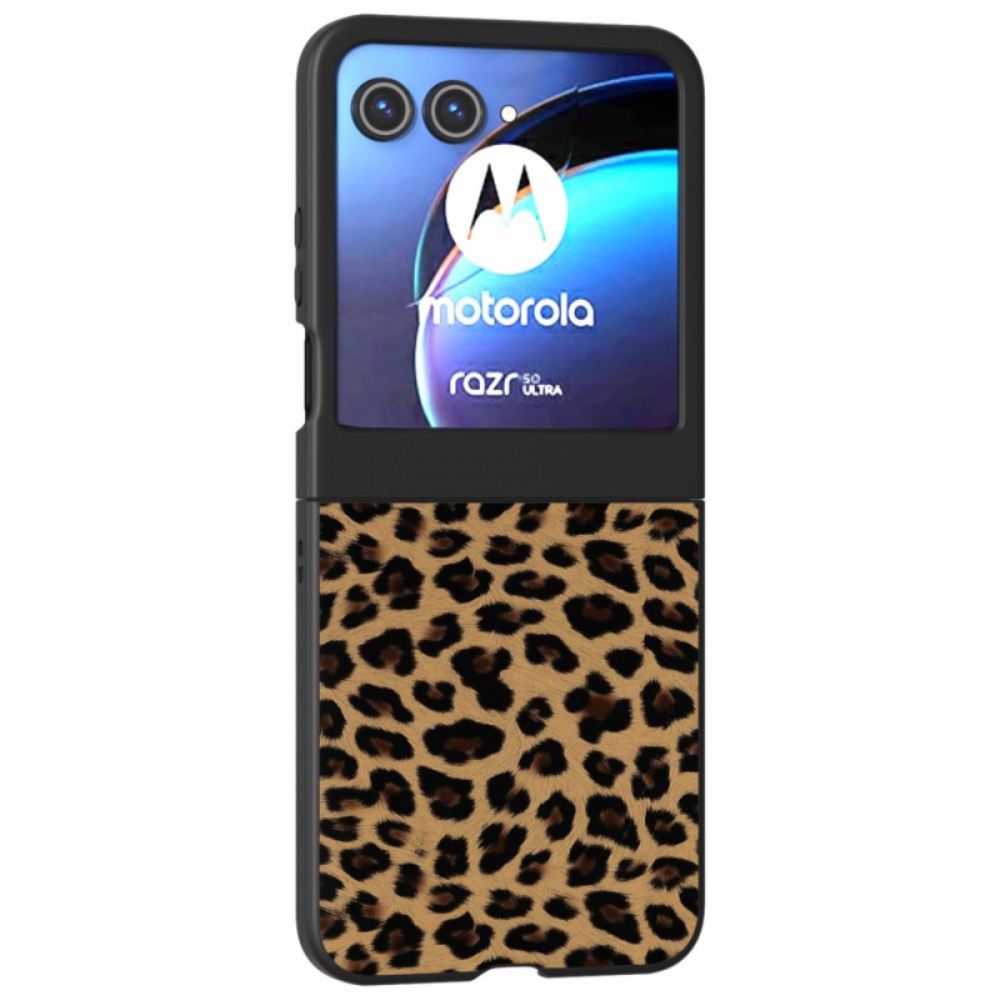 Kryt Na Motorola Razr 50 Leopard