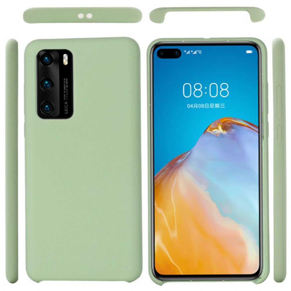 Kryt Na Huawei P40 Pro Prémiový Tekutý Silikon