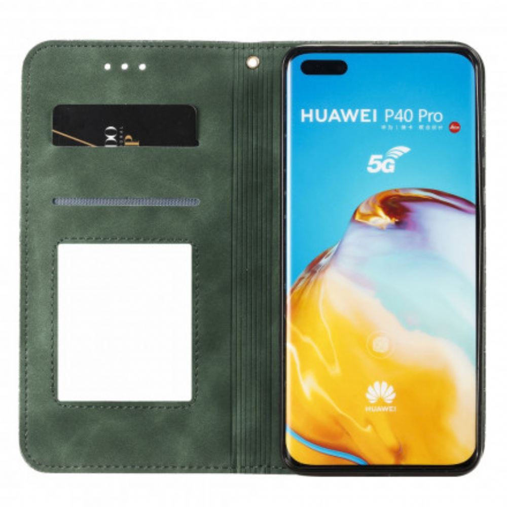 Kryty Na Mobil Na Huawei P40 Pro Flipové Pouzdro Hvězdný Tisk