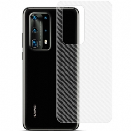 Zadní Fólie Pro Huawei P40 Pro Carbon Style Imak