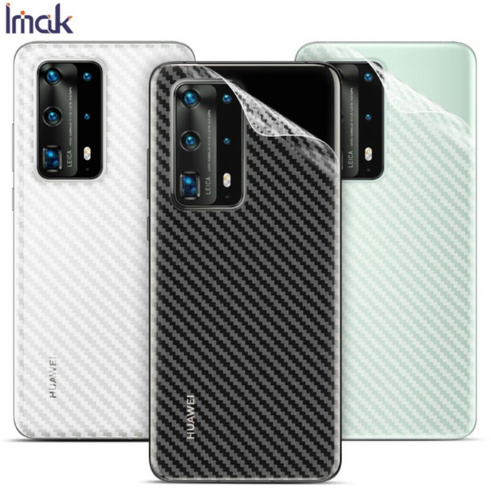 Zadní Fólie Pro Huawei P40 Pro Carbon Style Imak