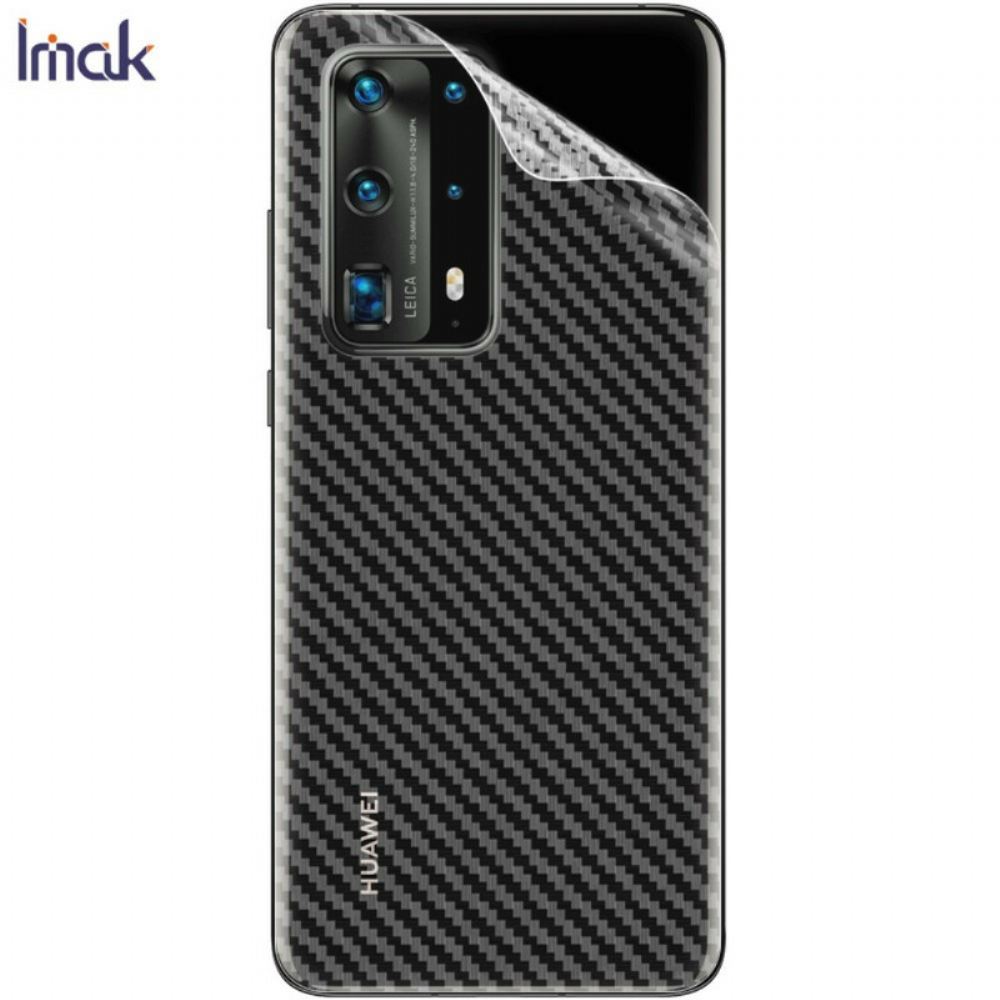 Zadní Fólie Pro Huawei P40 Pro Carbon Style Imak