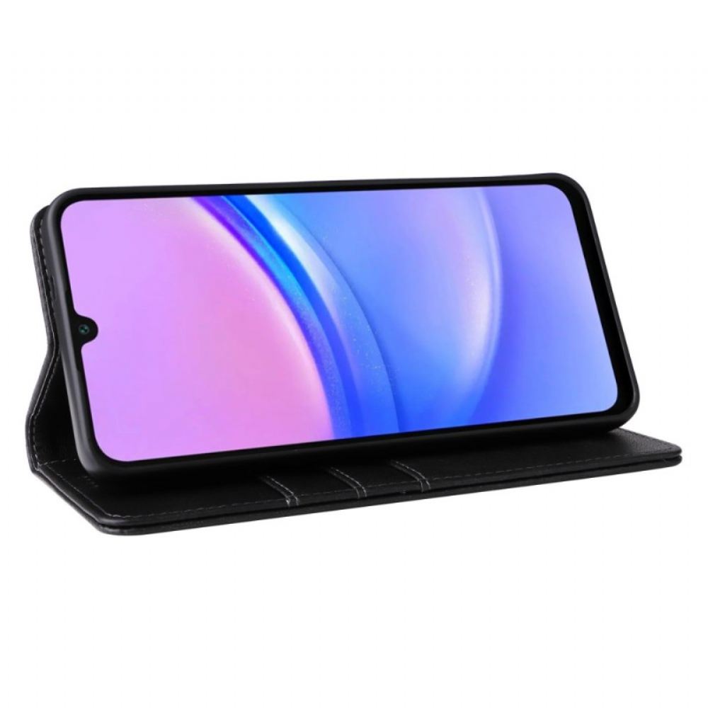 Kožené Pouzdro Folio Na Samsung Galaxy A16 5g Kožený Efekt