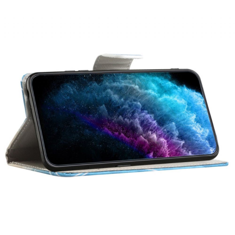 Kožený Kryt Samsung Galaxy A16 5g Vzor Sovy