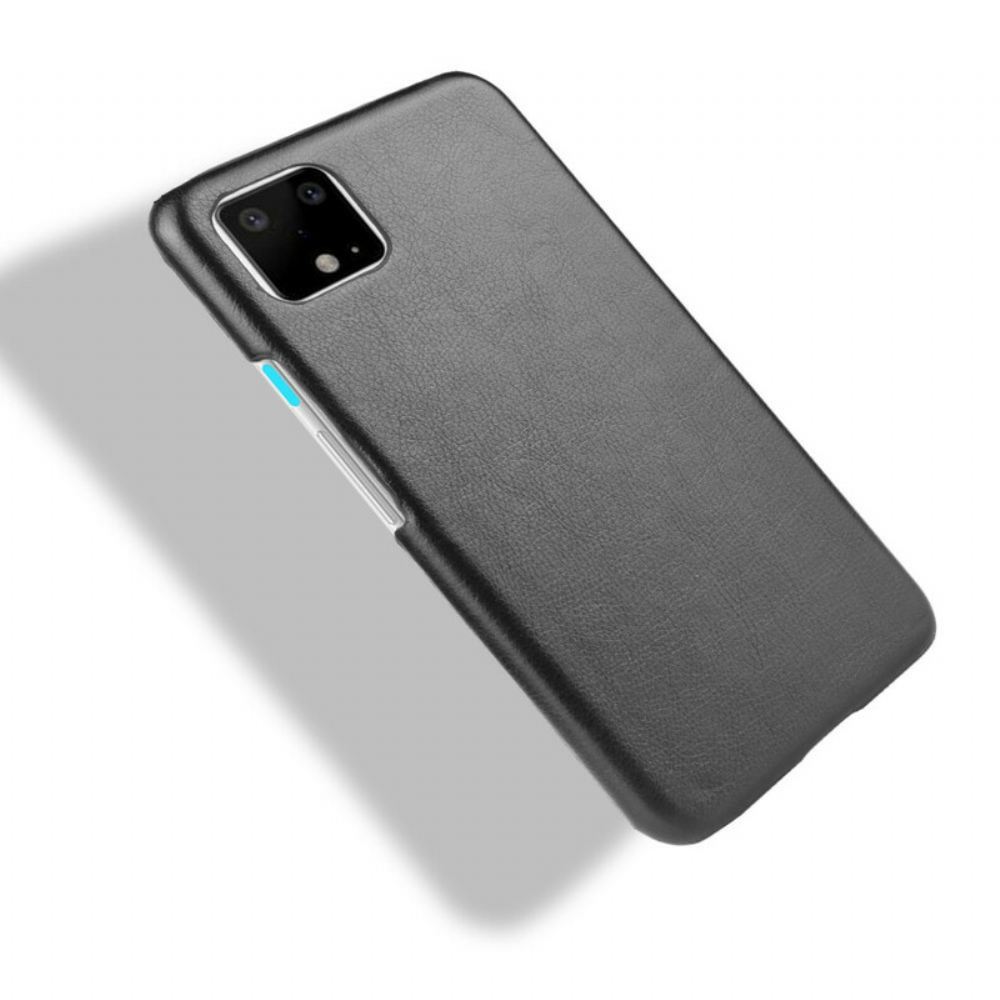 Kryt Na Google Pixel 4 Kožený Efekt Litchi