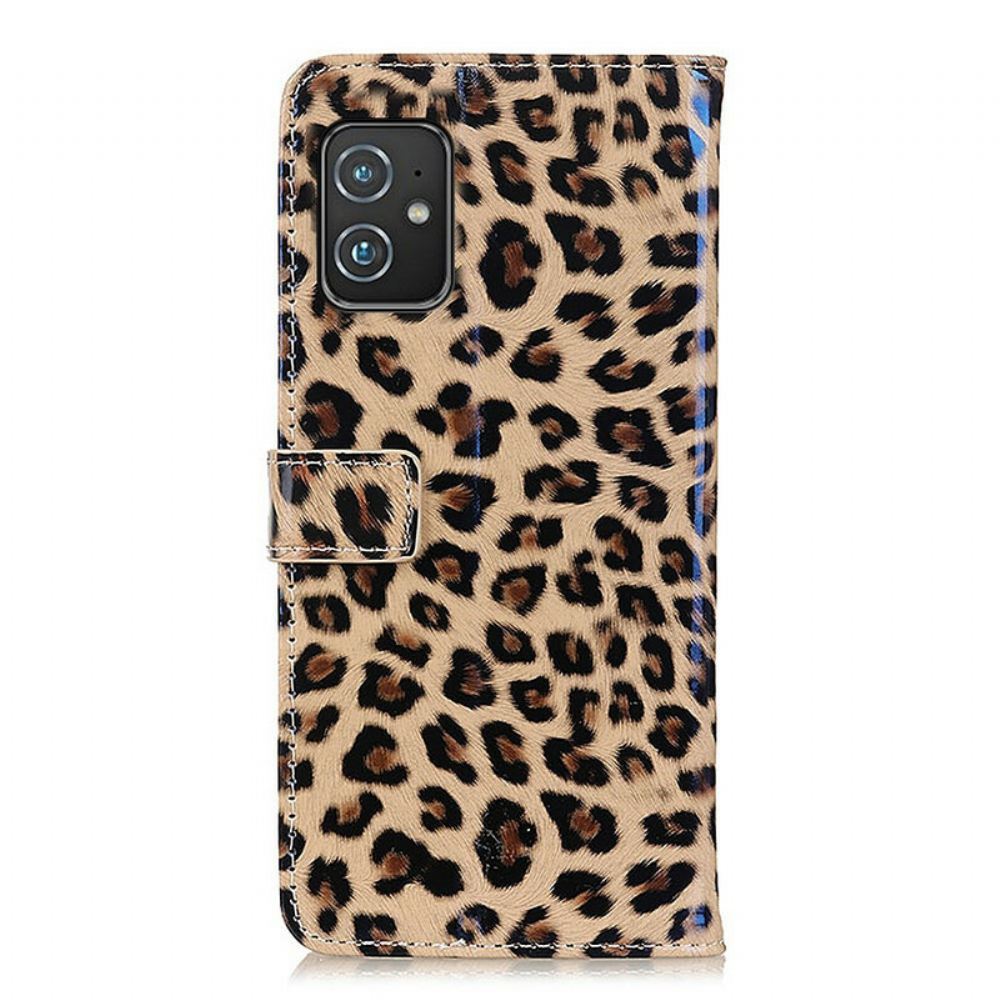 Flipové Pouzdro Na Asus Zenfone 8 Jediný Leopard