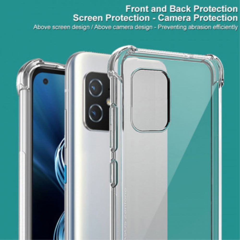 Kryt Na Asus Zenfone 8 Transparentní Silky Imak