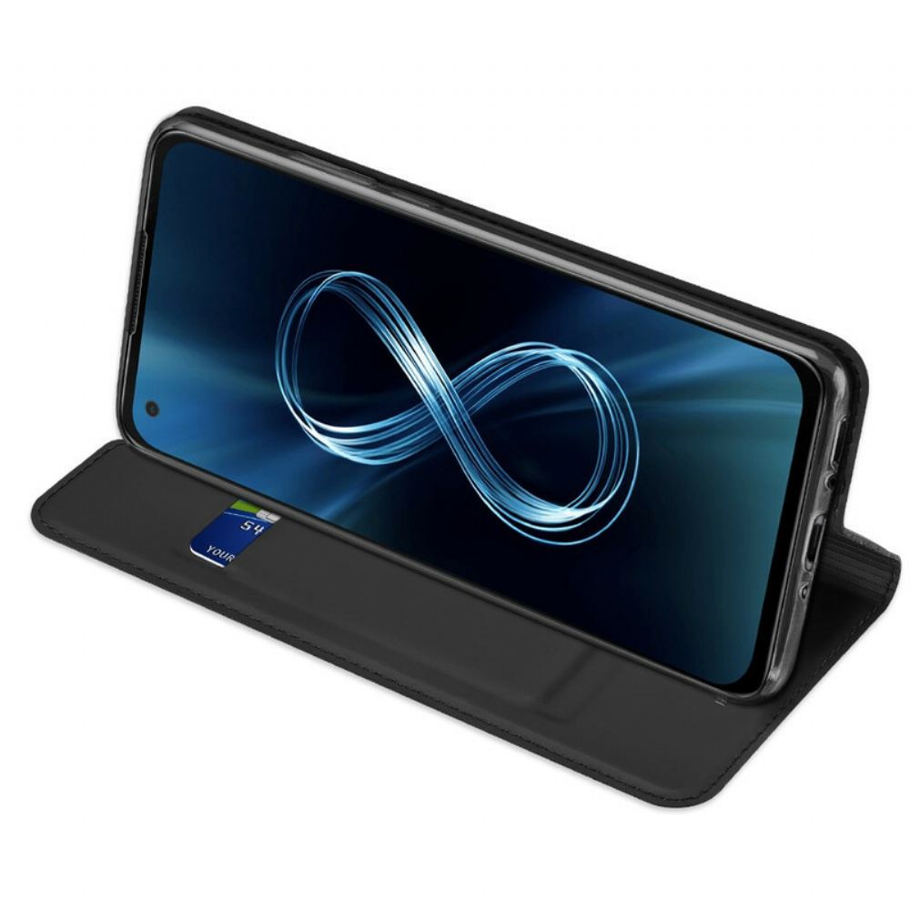 Kryty Na Mobil Na Asus Zenfone 8 Flipové Pouzdro Skin Pro Dux Ducis