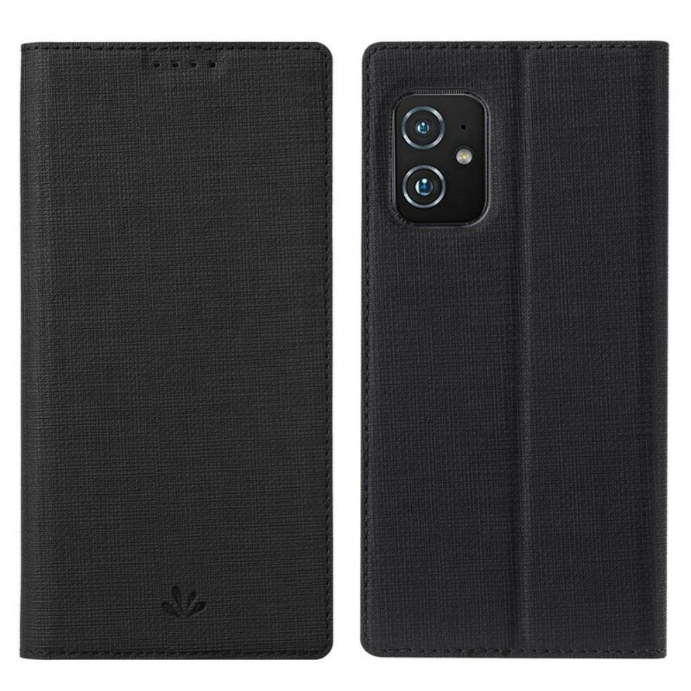 Kryty Na Mobil Na Asus Zenfone 8 Flipové Pouzdro Texturovaný Vili Dmx