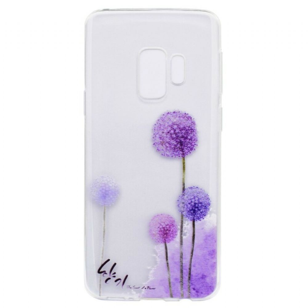 Kryt Na Samsung Galaxy S9 Plus Transparentní Barevné Pampelišky