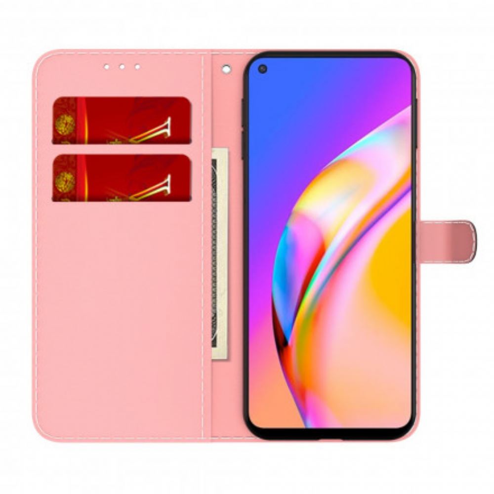 Flipové Pouzdro Na Oppo A94 5G Akvarel