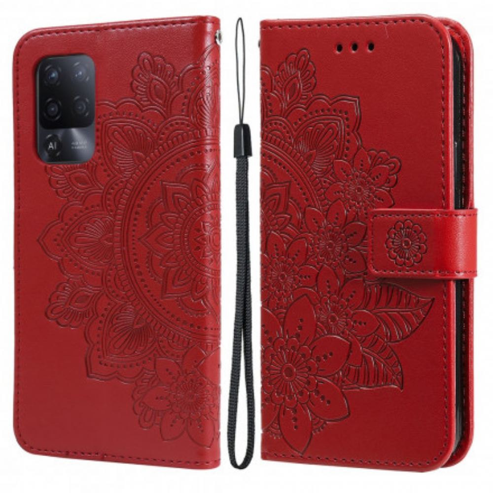 Flipové Pouzdro Na Oppo A94 5G Květinová Mandala