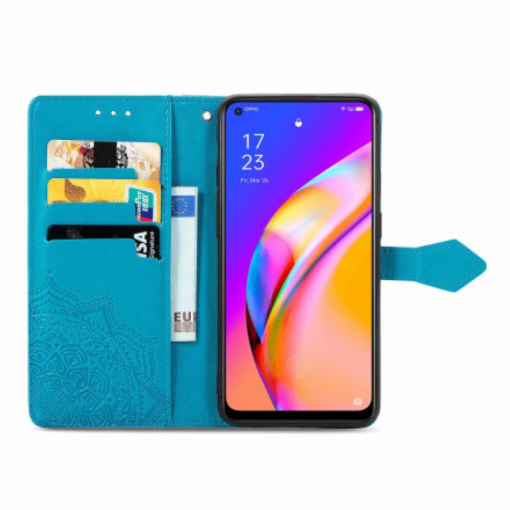 Flipové Pouzdro Na Oppo A94 5G Středověká Mandala