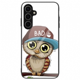 Kryt Samsung Galaxy S24 Fe Tvrzené Sklo Bad Owl