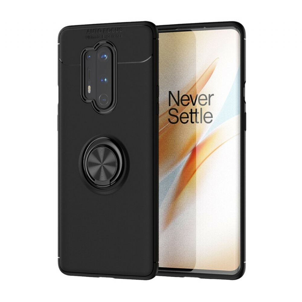 Kryt Na OnePlus 8 Pro Otočný Kroužek Lenuo