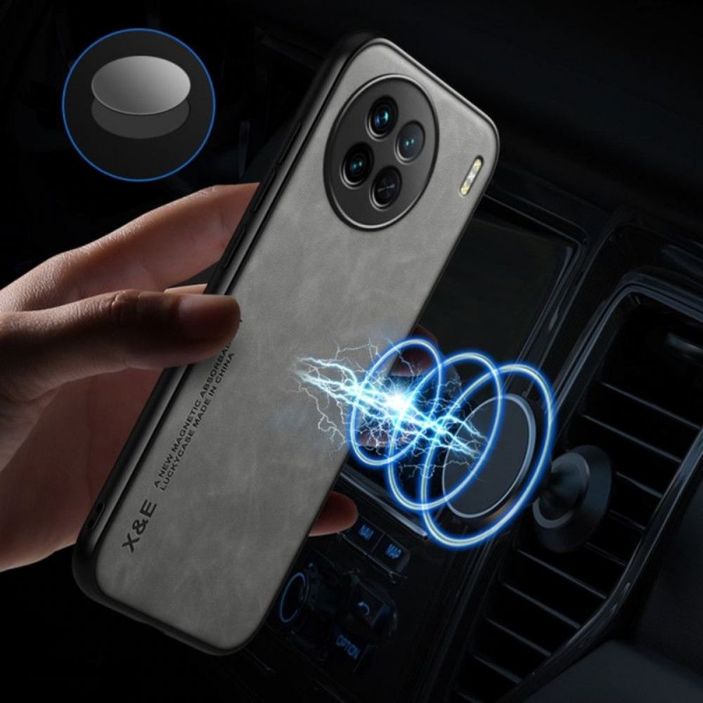 Kryty Na Mobil Na Vivo X90 Pro Kůže S Efektem Kůže X&e