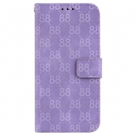 Flipové Pouzdro Na Honor 90 Design 88 Se Šňůrkou