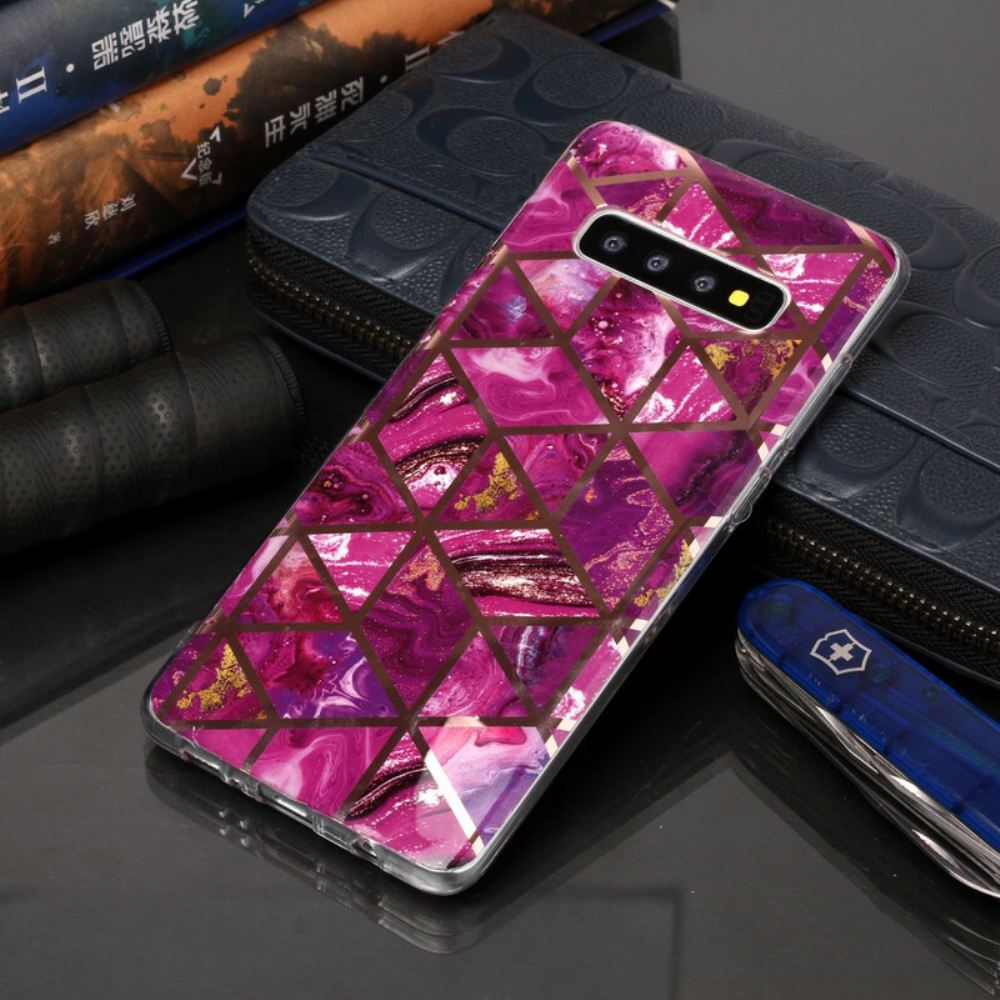 Kryt Na Samsung Galaxy S10 Plus Ultra Designový Mramor